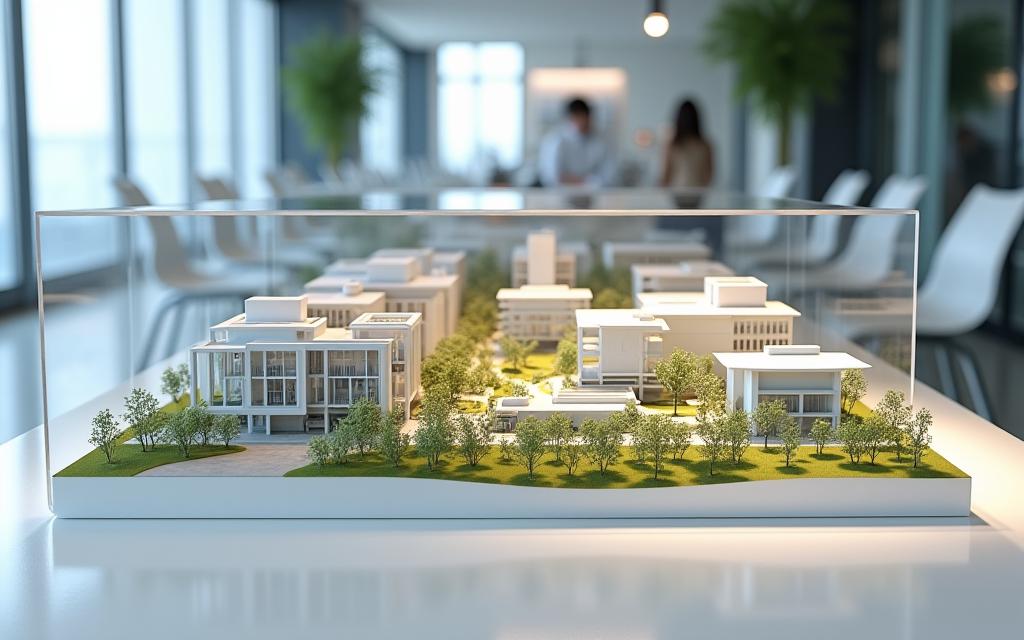 Professional Architectural Scale Model Display