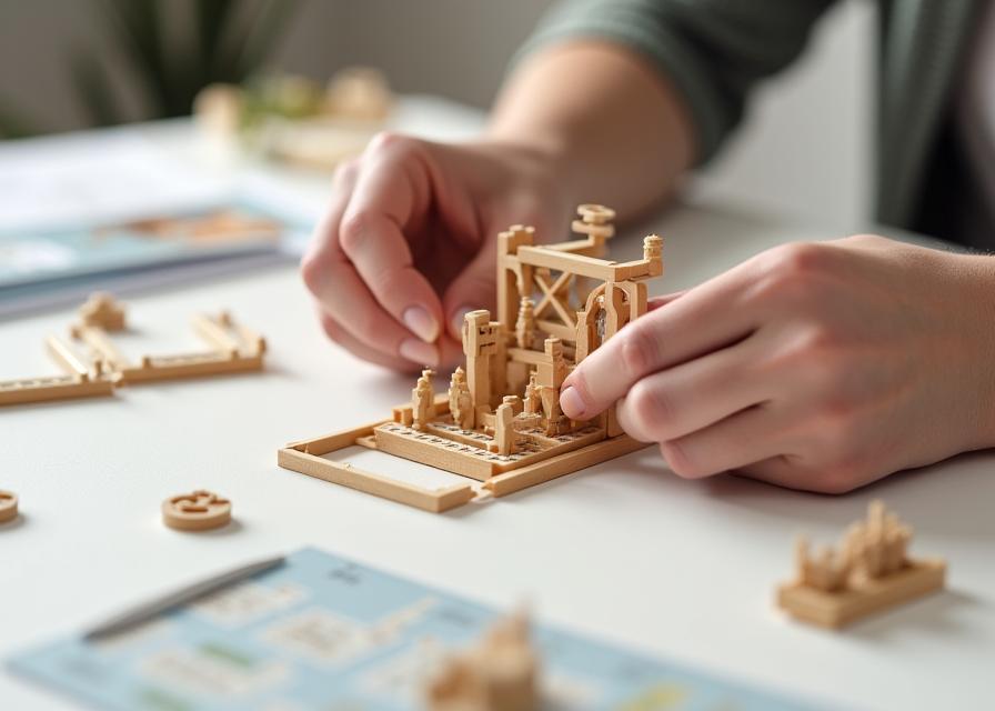 DIY Model Kit Assembly Process