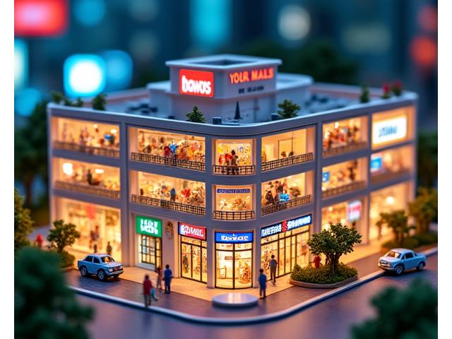 SM Mall Miniature Display